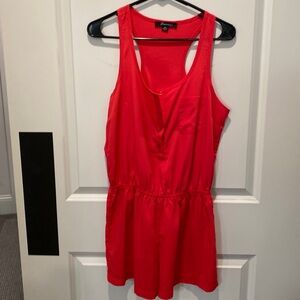 Fun orange romper